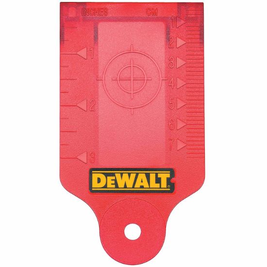 Picture of Dewalt® Laser Target Card Part# - Dw0730