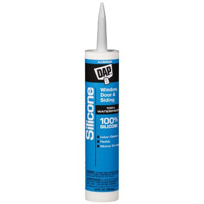 Picture of Dap® 100% Silic Seal.Aluminum10.1 Fl. Oz. Part# - 8643