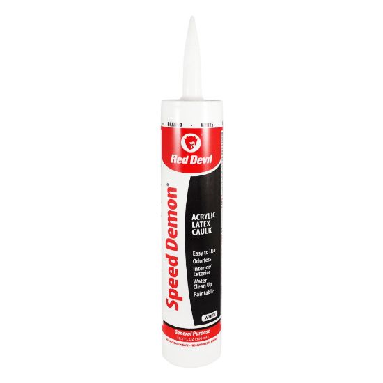 Picture of Red Devil 10.1 Oz. White Latex Caulk Speed Demon Part# - 736