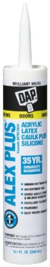 Picture of Dap® Alexplus Acrylicltx Caulk+Sili(Pc18101)Wht10.1Oz Part# - 18152