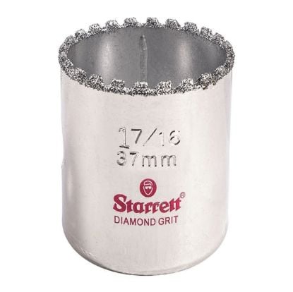 Picture of L.S. Starrett Diamond Grit Hole Saw 1-7/16" 37Mm Diameter Part# - Kd0176-N