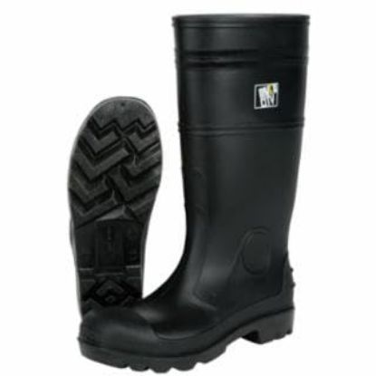 Picture of Mcr Safety 16" Pvc Econ Boot Mens Steel Toe Blk 14 Part# - Vbs12014