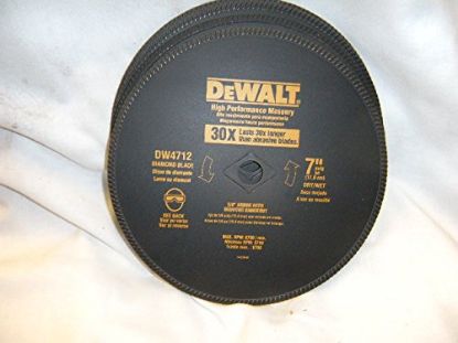 Picture of Dewalt® 7" High Performance Diamond Masonry Blade Part# - Dw4712