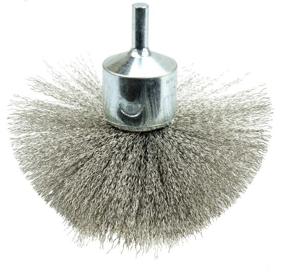 Picture of Weiler® 4" Circular Flared End Brush .008Ss Part# - 96705