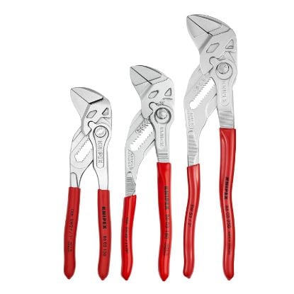 Picture of Knipex 3 Pc. Pliers Wrench Set6"  7"  10" Part# - 9K008045Us