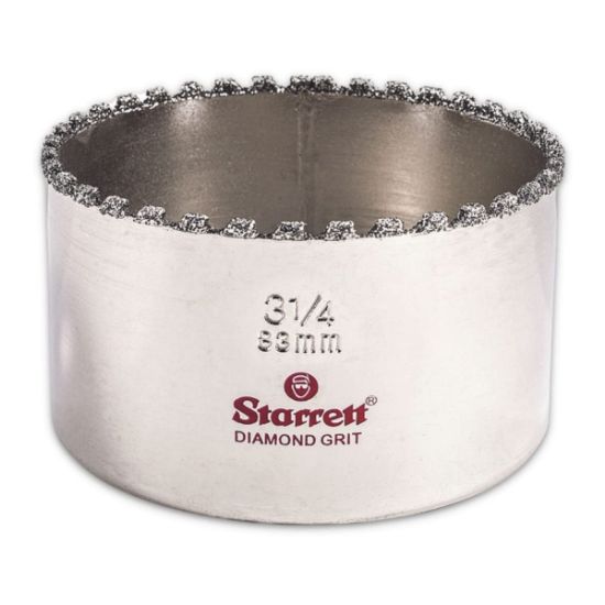 Picture of L.S. Starrett Diamond Grit Hole Saw  3-1/4" - 83Mm Diameter Part# - Kd0314-N