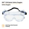 Picture of 3M™ 3M Splash Goggles Af 40661 Part# - 7000002378