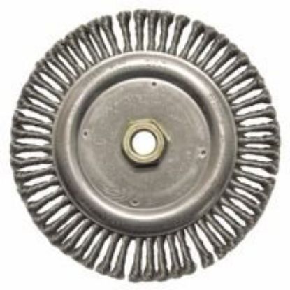 Picture of Weiler® Stb-772 6-7/8" Roughnecksr. Wire Wheel Strin Part# - 9100