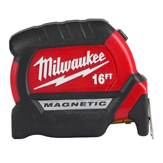 Picture of Milwaukee® Tool 16Ft Compact Magnetic Tape Measure Part# - 48-22-0316