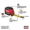 Picture of Milwaukee® Tool 16Ft Compact Magnetic Tape Measure Part# - 48-22-0316