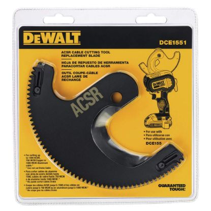 Picture of Dewalt® Acsr Cable Cutting Accessory Blade Part# - Dce1551