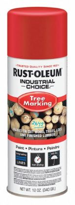 Picture of Rust-Oleum® Tree Marking Paint  Red 12 Oz. Part# - 306516