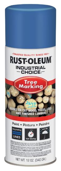 Picture of Rust-Oleum® Tree Marking Paint  Blue  12 Oz. Part# - 306518