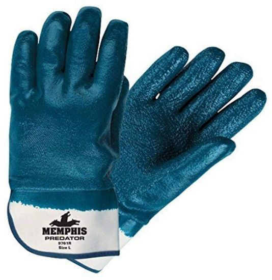 Picture of Mcr Safety Predator Fully Coated Nitrile On Jersey L Part# - 9761R