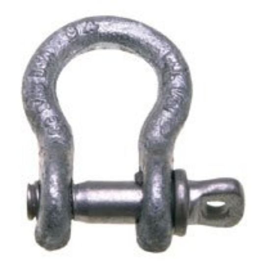 Picture of Campbell® 419 1/2" 2T Anchor Shackle W/Screw Pin Carbon Part# - 5410835