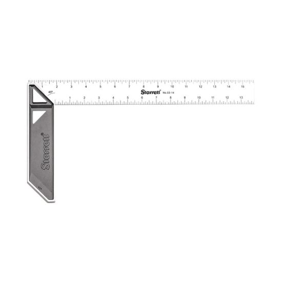 Picture of L.S. Starrett Stainless Steel Carpenters' Try Square 53 - 14" Part# - K53-14-N