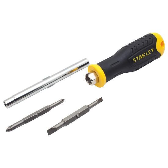 Picture of Stanley® 6 Way Compact Grip Screwdriver Part# - 68-012