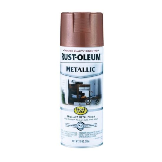 Picture of Rust-Oleum® Stops Rust Metallic Spray Paint  Copper  11 Oz Part# - 7273830