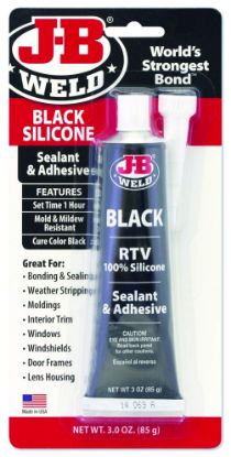 Picture of J-B Weld Black Rtv- 3 Oz. Part# - 31319