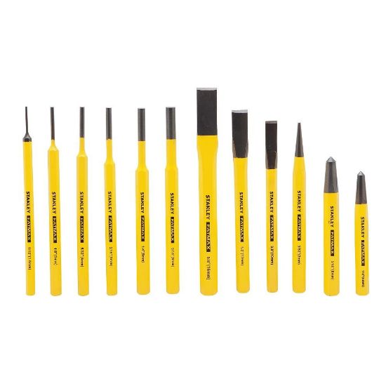 Picture of Stanley® 12Pc Punch And Chisel Set Part# - Fmht16573