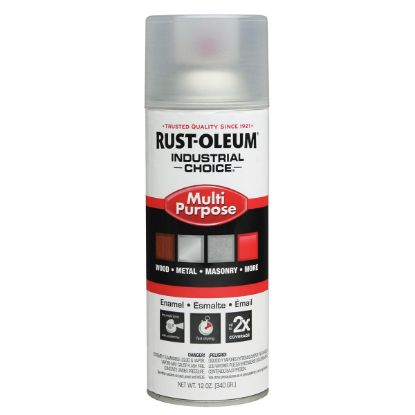 Picture of Rust-Oleum® Crystal Clear Ind.Choicepaint 12 Oz.Fill Wt Part# - 1610830