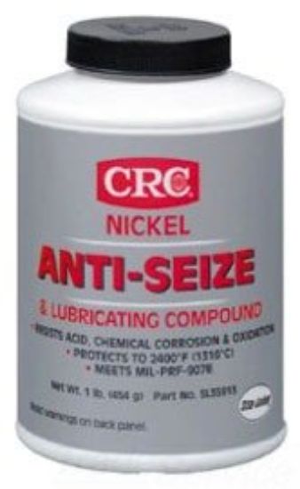 Picture of Crc Nickel Anti-Seize Lubricating Compound  16 Wt Oz Part# - 1007947