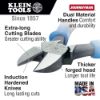 Picture of Klein Tools 9" Journeyman Heavy-Dutydiagonal-Cutting Pliers Part# - J2000-59