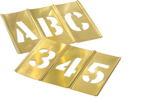 Picture of C.H. Hanson® 3" 77Pc Letter & Number Part# - 10113