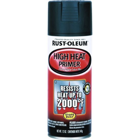 Picture of Rust-Oleum® High Heat Primer  Flat Gray  12 Oz. Part# - 249340