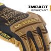 Picture of Mechanix Wear® M-Pac Leather Gloves (Xx-Large  Brown/Black) Part# - Lmp-75-012