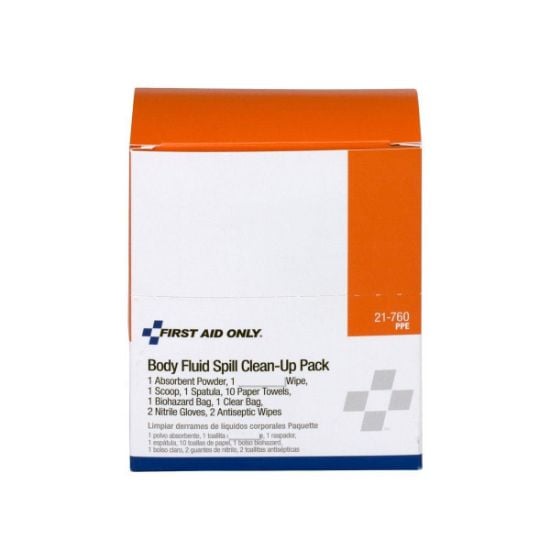 Picture of First Aid Only® Spill Clean-Up Pack Part# - 21-760