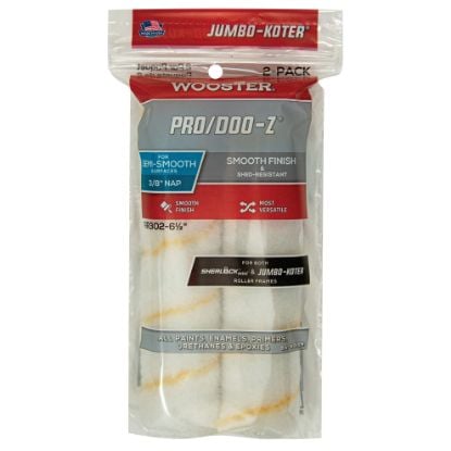 Picture of Wooster 6-1/2" Jumbo-Koter Pro/Doo-Z 3/8" 2Pk Mini Rlr Part# - 0Rr3020064