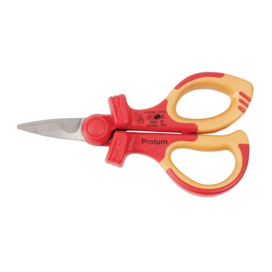 Picture of Wiha Tools Insulated Proturn Shears6.3" Part# - 32951