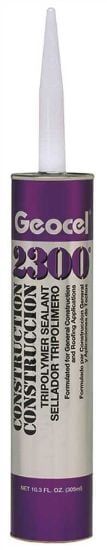 Picture of Geocel 2300 Tripolymer Sealant Clear  10.3 Oz. Part# - Gc66100