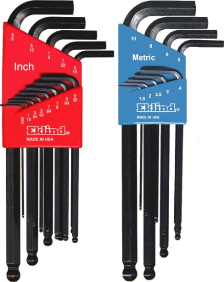 Picture of Eklind Tool Combination Inch/Metricballend Set Part# - 13222