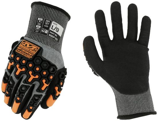 Picture of Mechanix Wear® S5Ep03 Gloves (X-Large Grey) Part# - S5Ep-03-010