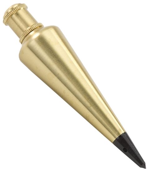 Picture of Stanley® 8-Oz. Brass Plumb Bob Part# - 47-973