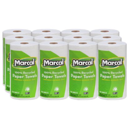 Picture of Marcal Paper Mrc6210 Towel Ppr Mega Rl Rcy We Part# - Mrc6210