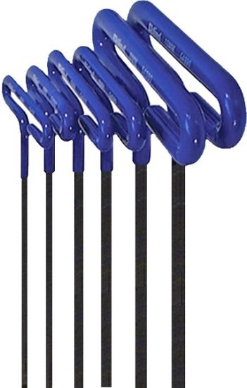 Picture of Eklind Tool 2Mm - 6Mm T-Handle Hex Kit W/Pouch 6 K Part# - 55166