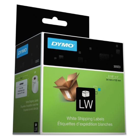 Picture of Dymo Labelwriter Shppng Lbl White 2.12"X4" 220 Lbl/Rl Part# - 30323