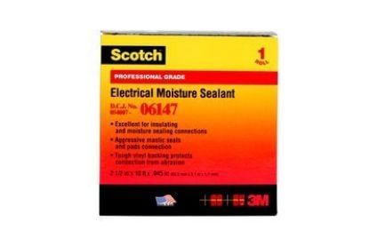 Picture of 3M™ Elec Moisture Seal Rl 06147  2.5Inx10Ft Blk Part# - 7000005872