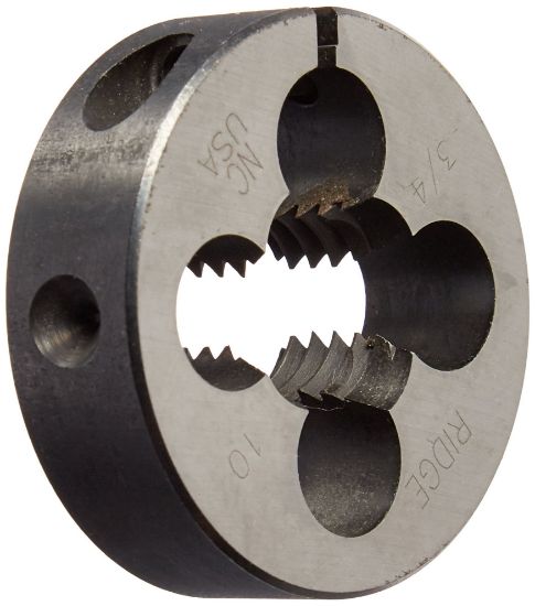 Picture of Ridgid® 3/4"-10 Unc Button Die Part# - 38370