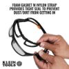 Picture of Klein Tools Pro Full Frame Gasket Safety Glasses  Clear Part# - 60470