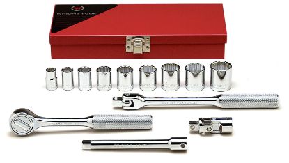 Picture of Wright Tool 13Pc. 3/8"Dr. Socket Tool Set 12-Point St Part# - 330