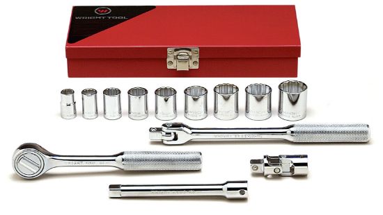 Picture of Wright Tool 13Pc. 3/8"Dr. Socket Tool Set 12-Point St Part# - 330