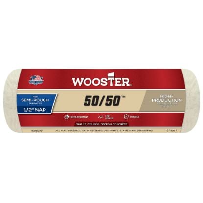 Picture of Wooster 9" 50/50 1/2" Nap Rollercover Bulk Part# - 0Rr7950090