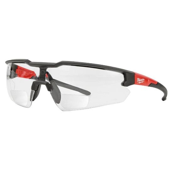 Picture of Milwaukee® Tool Safety Glasses - +2.50 Mag Cl Anti-Scratch Lense Part# - 48-73-2207