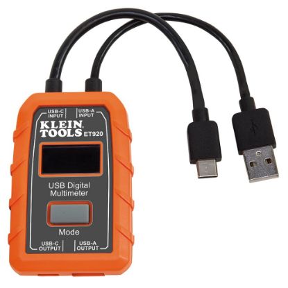 Picture of Klein Tools Usb Digital Meter  Usb-Aand Usb-C Part# - Et920