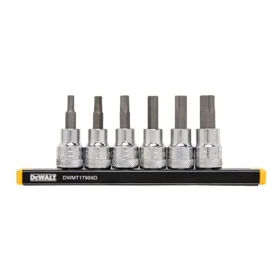 Picture of Dewalt® Dewalt 6 Pc 3/8 Dr Sae Hex Skt Set Part# - Dwmt17000