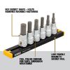 Picture of Dewalt® Dewalt 6 Pc 3/8 Dr Mm Hex Skt Set Part# - Dwmt17001